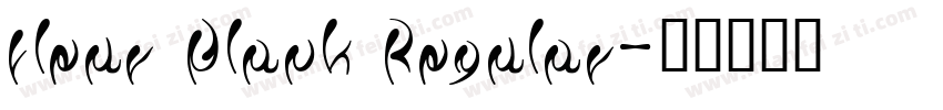 Fleur Black Regular字体转换